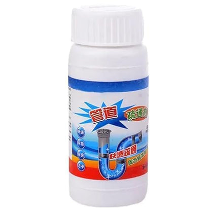 110 GM, Sink Cleaner Drain Powder, Removes Hair from Pipes, use Bathroom wash, Removes Clogs, Blockages in Washbasin, Septic Tank, Sinks, Pipes in Just 30 Minutes, Buy 1 Get 1 Free