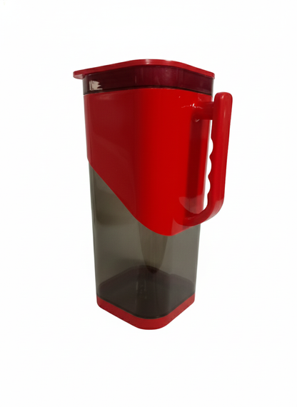 Jug with Lid to Serve Ice Tea, Water, Juice, Cocktail, Mocktail, Beverages, for Dining Table 1800 ml