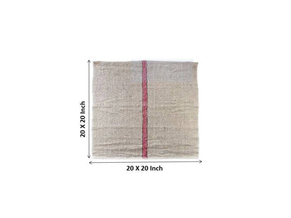 Cotton Floor Cleaning Pocha | Cotton Cleaning Cloth | Floor Duster| Sweeping Cloth | Reusable & Washable Cleaning Cloth | Floor Mop Cloth | 200 GSM |20 x20 inch |h(Pocha) for Mopping Pack of 5